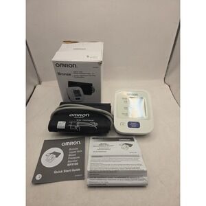 OMRON BRONZE UPPER ARM BLOOD PRESSURE MONITOR BP5100 With Box and Instructions